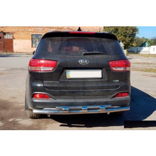 Zadní ochranný oblouk AK015 (nerez) Kia Sorento II XM 2009–2014 fotografie 3