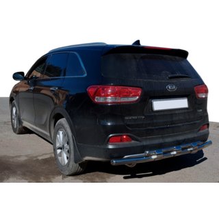 Zadní ochranný oblouk AK015 (nerez) Kia Sorento II XM 2009–2014 fotografie 1