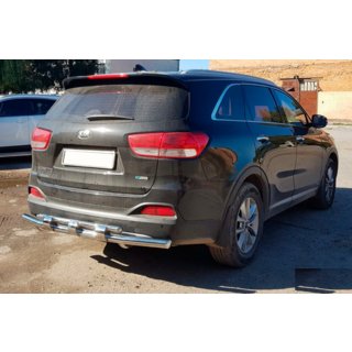 Zadní ochranný oblouk AK015 (nerez) Kia Sorento II XM 2009–2014 fotografie 2