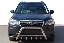 Subaru Forester 2013–2018 Přední ochranný rám WT003 (nerez) fotografie 3