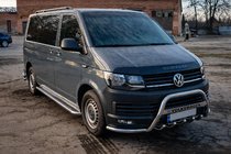 Volkswagen T6 2015–2024 Přední nerezová kengurína WT004-ST fotografie 3