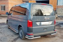 Volkswagen T6 2015–2024 Zadní rohy AK003-Double (2 ks, nerez) fotografie 4