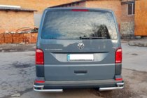 Volkswagen T6 2015–2024 Zadní rohy AK003-Double (2 ks, nerez) fotografie 5