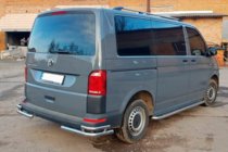 Volkswagen T6 2015–2024 Zadní rohy AK003-Double (2 ks, nerez) fotografie 6