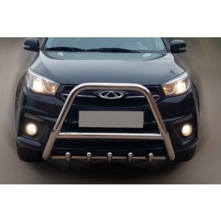 Nerezový přední ochranný rám (bullbar) WT009 fotografie 1