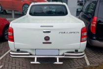 Fiat Fullback 2016– Zadní ochranný rám AK-Special (nerez) fotografie 5