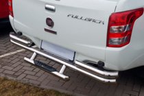Fiat Fullback 2016– Zadní ochranný rám AK-Special (nerez) fotografie 1