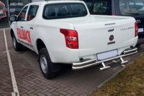Fiat Fullback 2016– Zadní ochranný rám AK-Special (nerez) fotografie 2