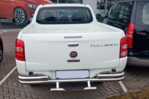 Mitsubishi L200 2015–2024 Zadní ochranný rám AK-Special (nerez) fotografie 2