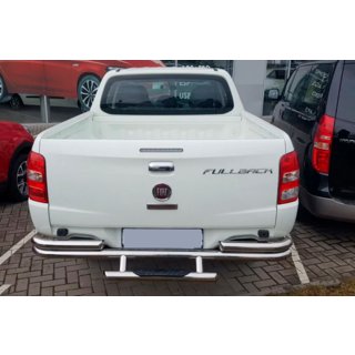 Zadní ochranný rám AK-Special (nerez) Mitsubishi L200 2015–2024 fotografie 4