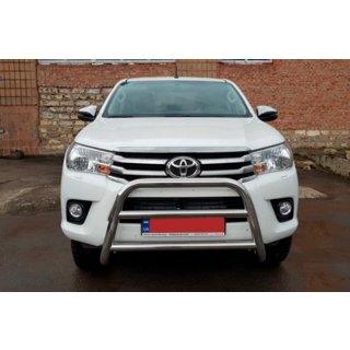 Přední ochranný rám (bullbar) WT007 (nerez) fotografie 4