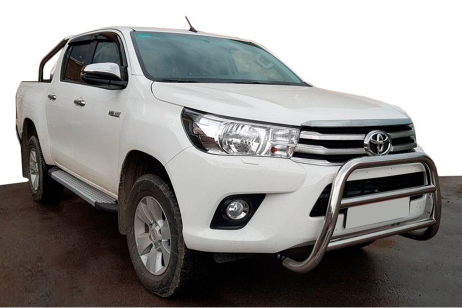 Toyota Hilux 2015– Přední ochranný rám (bullbar) WT007 (nerez) Fotografie 2