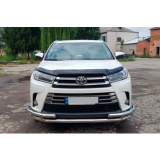 Přední ochranný rám ST-Special (nerez) Toyota Highlander 2013–2019 fotografie 3