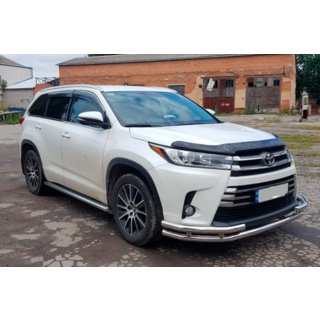 Přední ochranný rám ST-Special (nerez) Toyota Highlander 2013–2019 fotografie 4