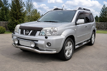 Nissan X-trail T30 2002–2007 Přední ochranný rám ST007 (nerez) fotografie 1