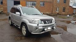 Nissan X-trail T30 2002–2007 Přední ochranný rám ST007 (nerez) fotografie 3