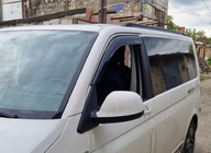 Volkswagen T5 2010–2015 Integrované střešní ližiny (černé) Krátký rozvor fotografie 40