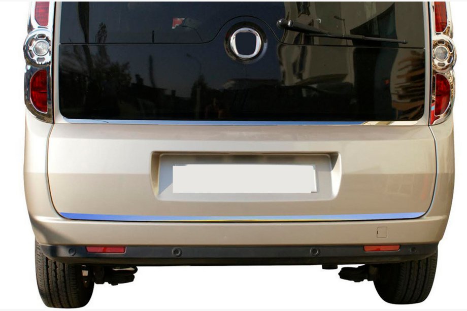 Fiat Doblo II 2010–2022 Nerezová lišta hrany víka kufru OmsaLine – italská nerezová ocel Image