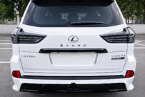 Lexus LX570/450d 2008–2022 Emblém / štítek KURO Black Edition (3 ks) fotografie 1