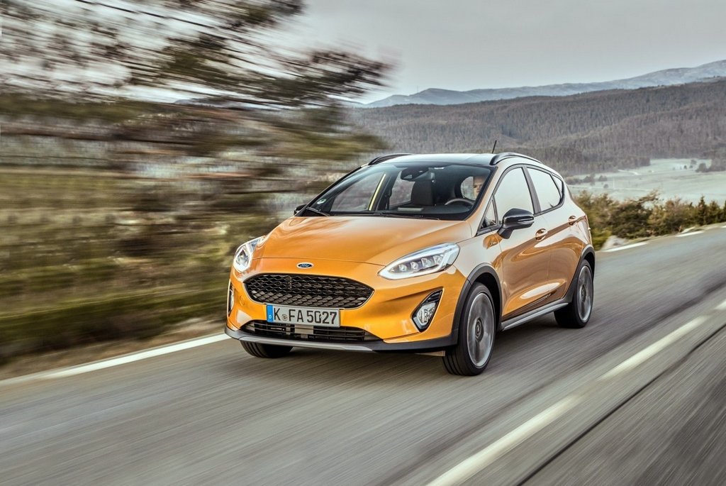 Hatchback do lehkého terénu Ford Fiesta Active