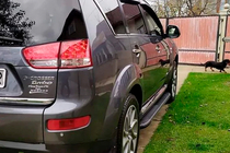 Mitsubishi Outlander 2006–2012 Boční prahy Bosphorus Grey (2 ks, hliník) fotografie 4