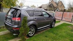 Peugeot 4007 2007–2013 Boční prahy Bosphorus Grey (2 ks, hliník) fotografie 6