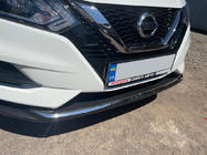 Nissan Qashqai 2014–2021 Nerezová ochranná lišta na přední nárazník (2017↗︎) OmsaLine – italská nerezová ocel fotografie 6