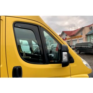 Okenní deflektory vkládací (2 ks, HIC) Peugeot Boxer 2006–2025 fotografie 2