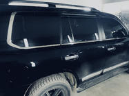 Toyota Land Cruiser 200 2007–2021 Lišty rohů zadního okna (2 ks, nerez) fotografie 2