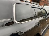 Toyota Land Cruiser 200 2007–2021 Lišty rohů zadního okna (2 ks, nerez) fotografie 3