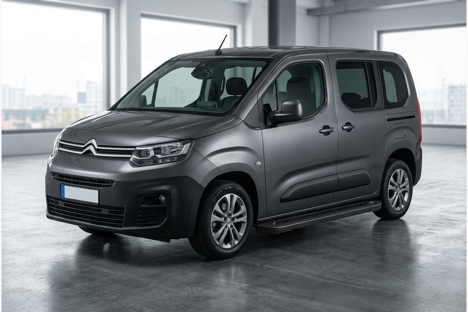 Citroen Berlingo/Multispace 2018– Boční nášlapy Allmond Black (2 ks, hliník) Image