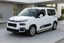 Citroen Berlingo/Multispace 2018– Boční prahy Maydos V2 (2 ks, hliník ↗ nerez) fotografie 1