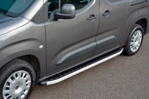 Peugeot Partner/Rifter 2019– Boční nášlapy Fullmond (2 ks, hliník) fotografie 2
