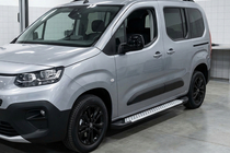 Opel Combo 2019– Boční nášlapy Allmond Grey (2 ks, hliník) fotografie 1