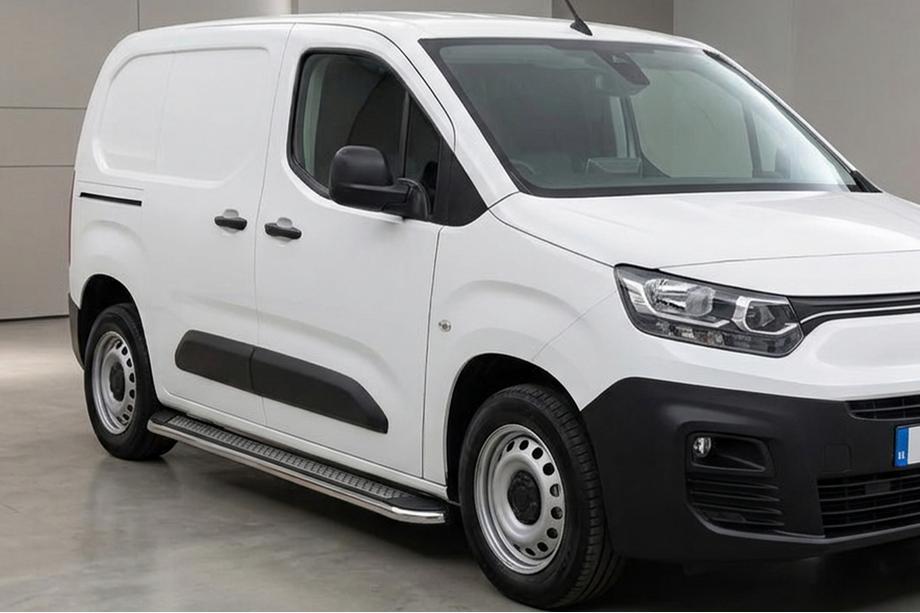 Opel Combo 2019– Boční prahy Maydos V2 (2 ks, hliník ↗ nerez) Image