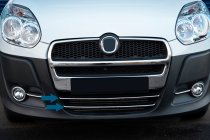 Fiat Doblo II 2010–2022 Lišta na spodní mřížku (2010-2015, 2 ks, nerez) fotografie 2
