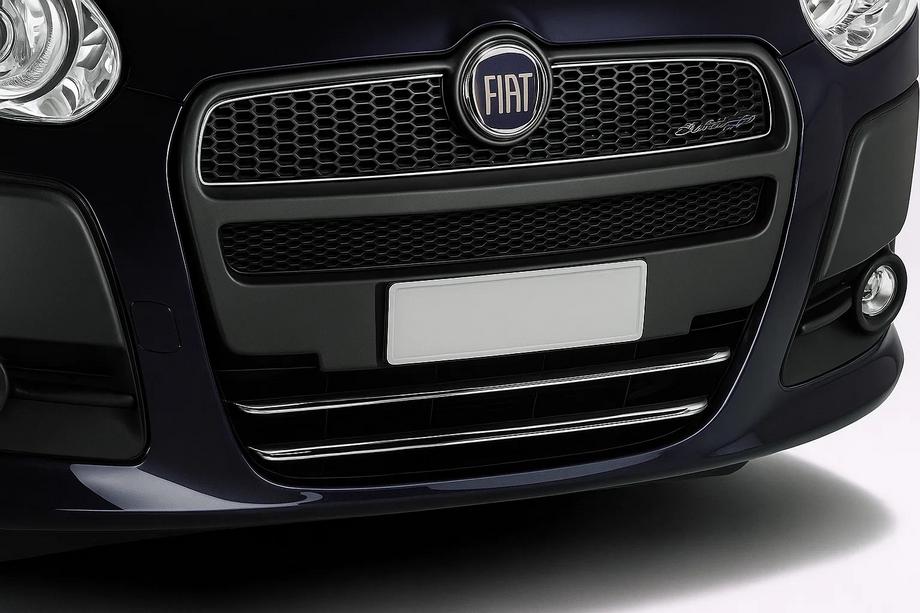 Fiat Doblo II 2010–2022 Lišta na spodní mřížku (2010-2015, 2 ks, nerez) Image