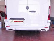 Mercedes Sprinter W907/W910 2018– Nástavec zadního nárazníku (k lakování) fotografie 3