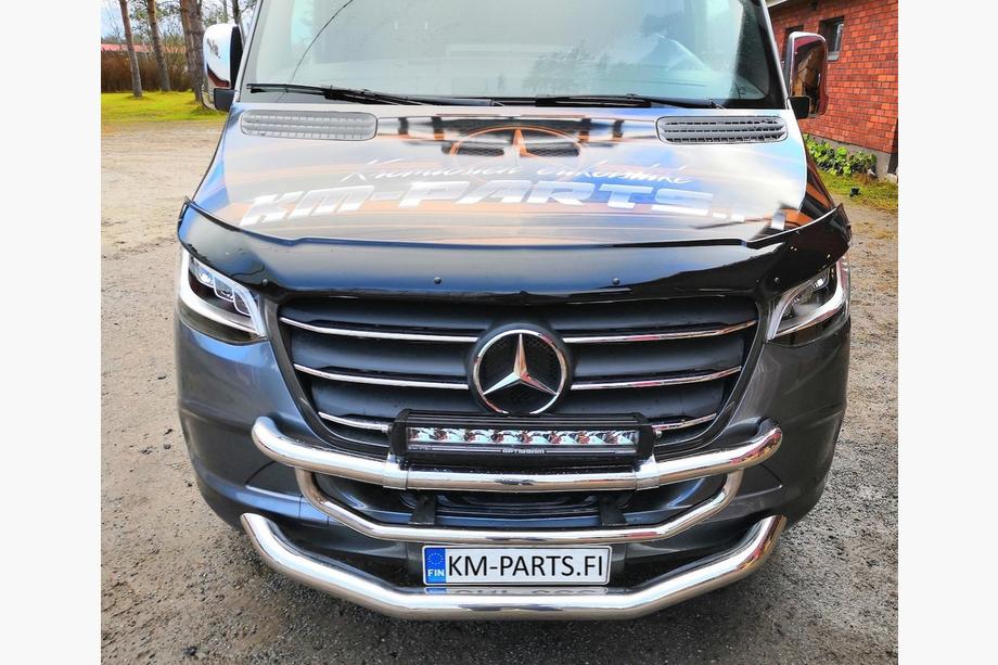 Mercedes Sprinter W907/W910 2018– Deflektor kapoty (EuroCap) Fotografie 10