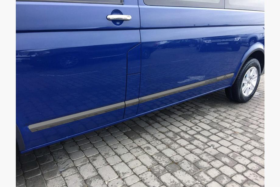 Volkswagen T5 2010–2015 Dveřní lišty (nerez, černý chrom) Image