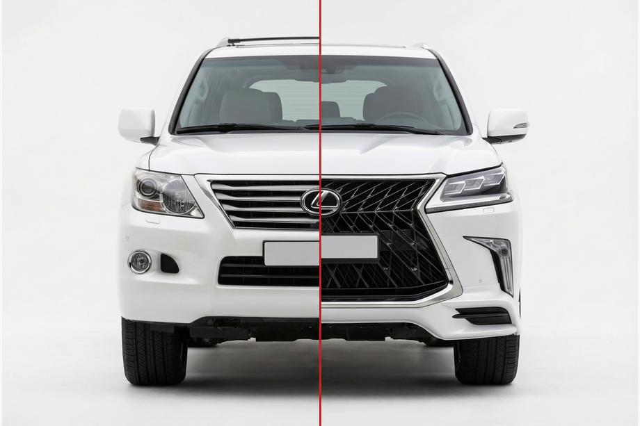 Lexus LX570/450d 2008–2022 Kompletní restylingová sada (facelift) z modelu 2008-2016 na TRD Superior (2016-2020) Image