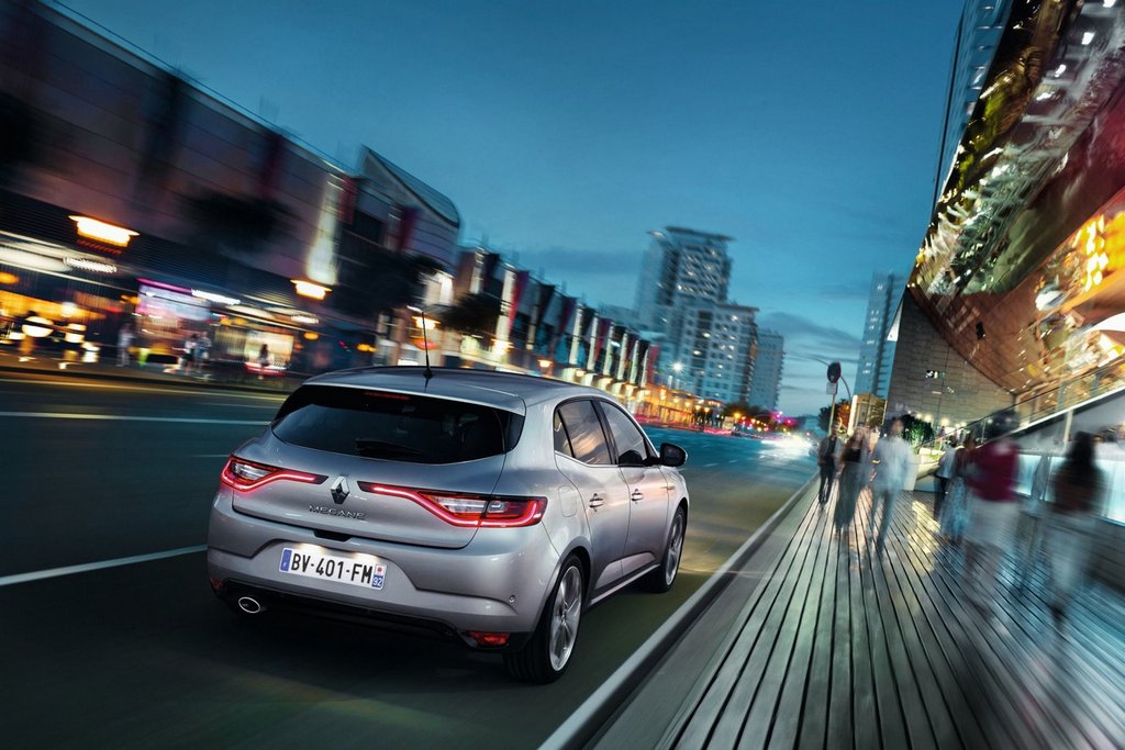 Čtvrtá generace hatchbacku Renault Megane