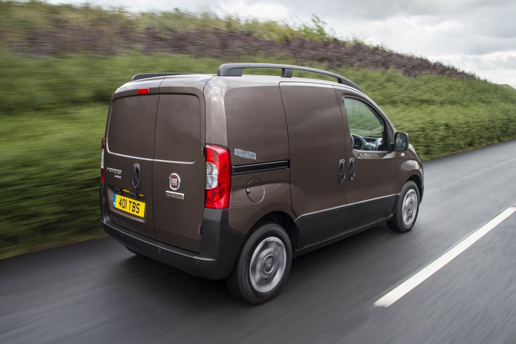 Test modernizované malé dodávky Fiat Fiorino Cargo