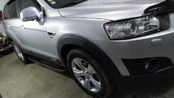Chevrolet Captiva 2006–2019 Boční prahy Bosphorus Grey (2 ks, hliník) 2006–2015 fotografie 2