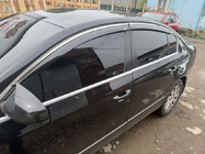 Volkswagen Passat B7 2012–2015 Okenní větrolamy s chromovou lištou SD (EU, 4 ks, Niken) fotografie 3