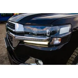 Mračítka na světlomety s LED (2016↗) Toyota Land Cruiser 200 2007–2021 fotografie 4