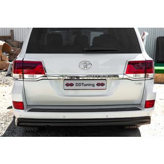 Chromové kryty zadních světel (2015+, 4dílná sada, plast) Toyota Land Cruiser 200 2007–2021 fotografie 2