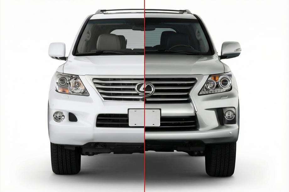 Lexus LX570/450d 2008–2022 Restylingová sada 2008-2012 na 2012-2016 Standart Image
