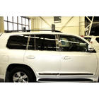 Lexus LX570/450d 2008–2022 Kompletní okenní lišty a lišty na sloupky (nerez) fotografie 17