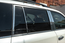 Lexus LX570/450d 2008–2022 Kompletní okenní lišty a lišty na sloupky (nerez) fotografie 12